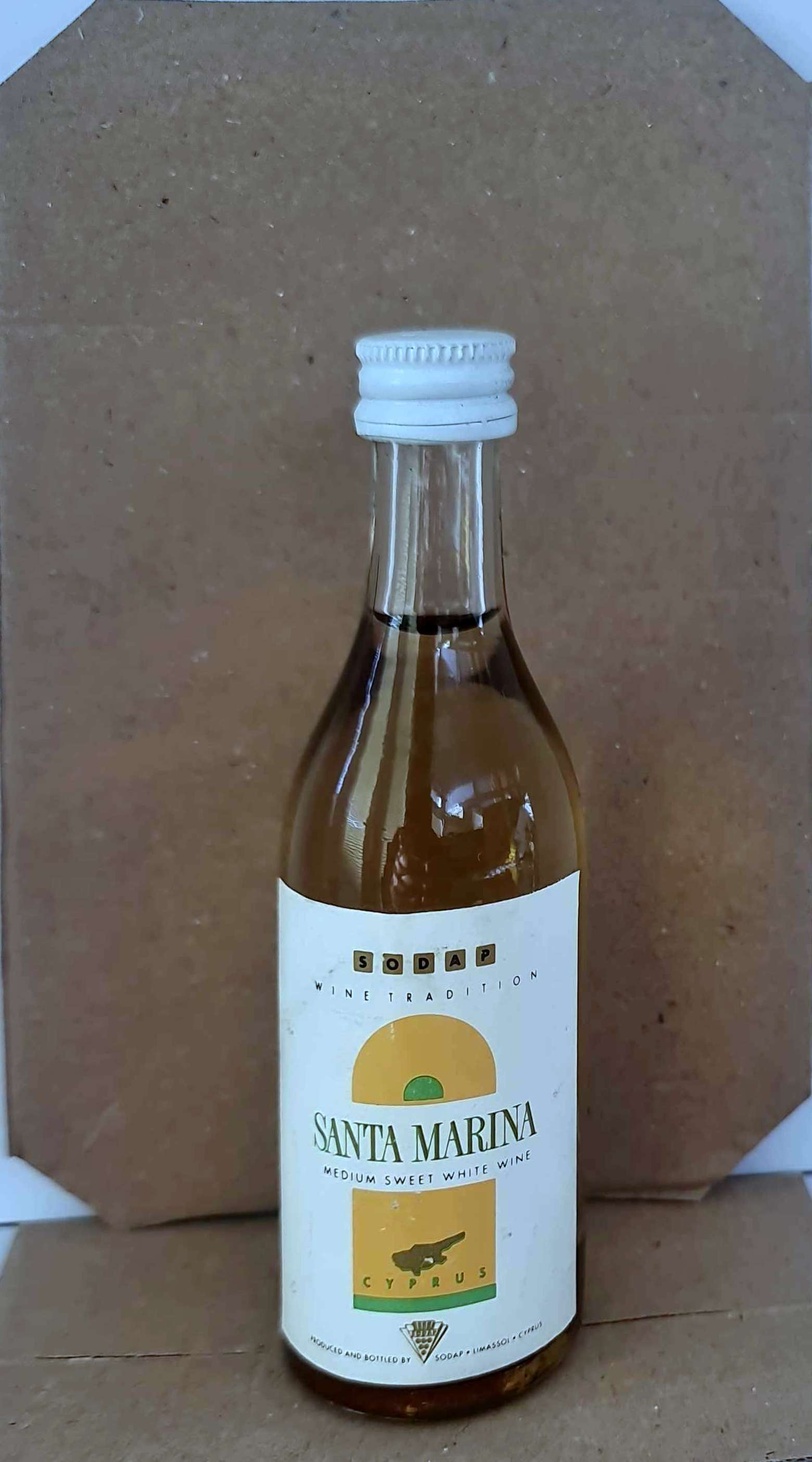 Santa Marina Medium Sweet White Wine, Cyprus