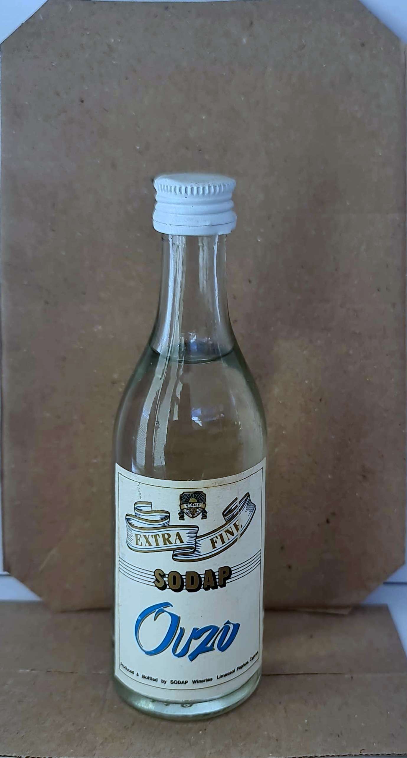 Extra Fine Sodap Ouzu from Cyprus