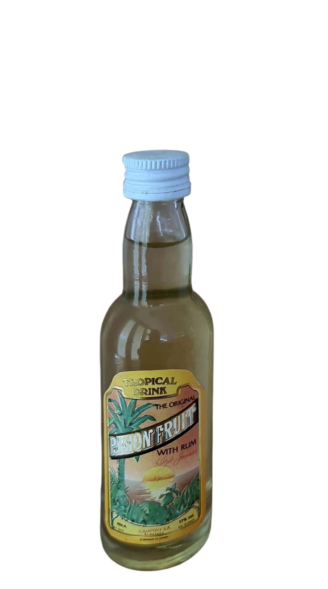 Tropical Drink the original Passion Fruit with Rum Style Jamaica