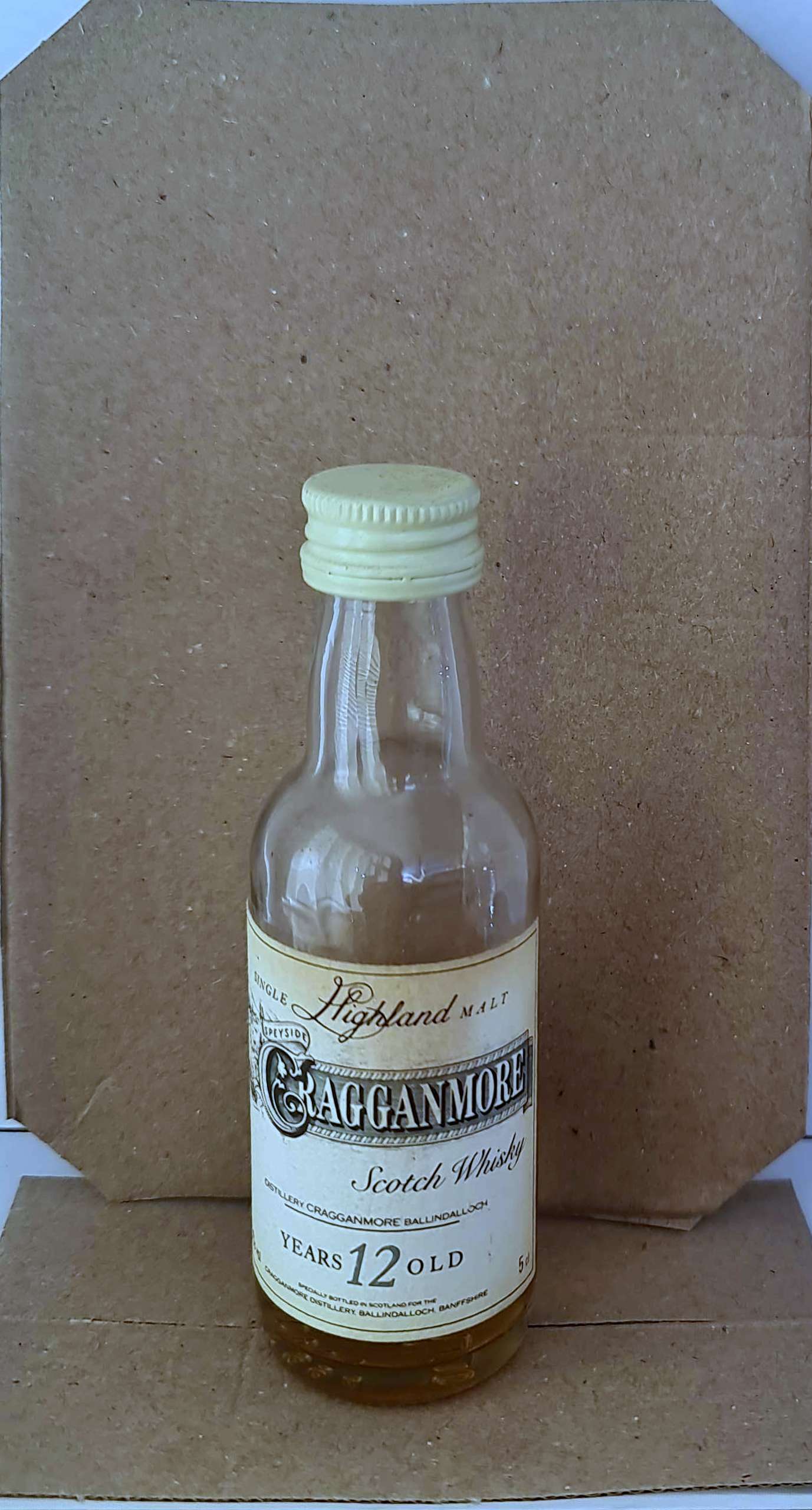 Highland Malt Cragganmore Scotch Whisky