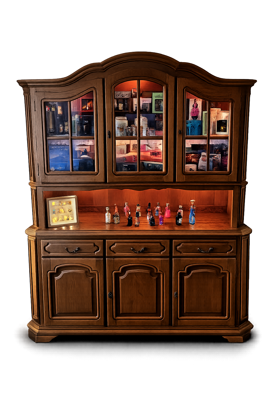 Miniature Treasures Display Cabinet